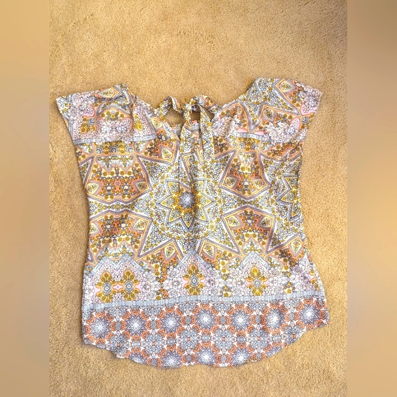 Lauren Conrad Shirt Size M Multi Color - Picture 2 of 3